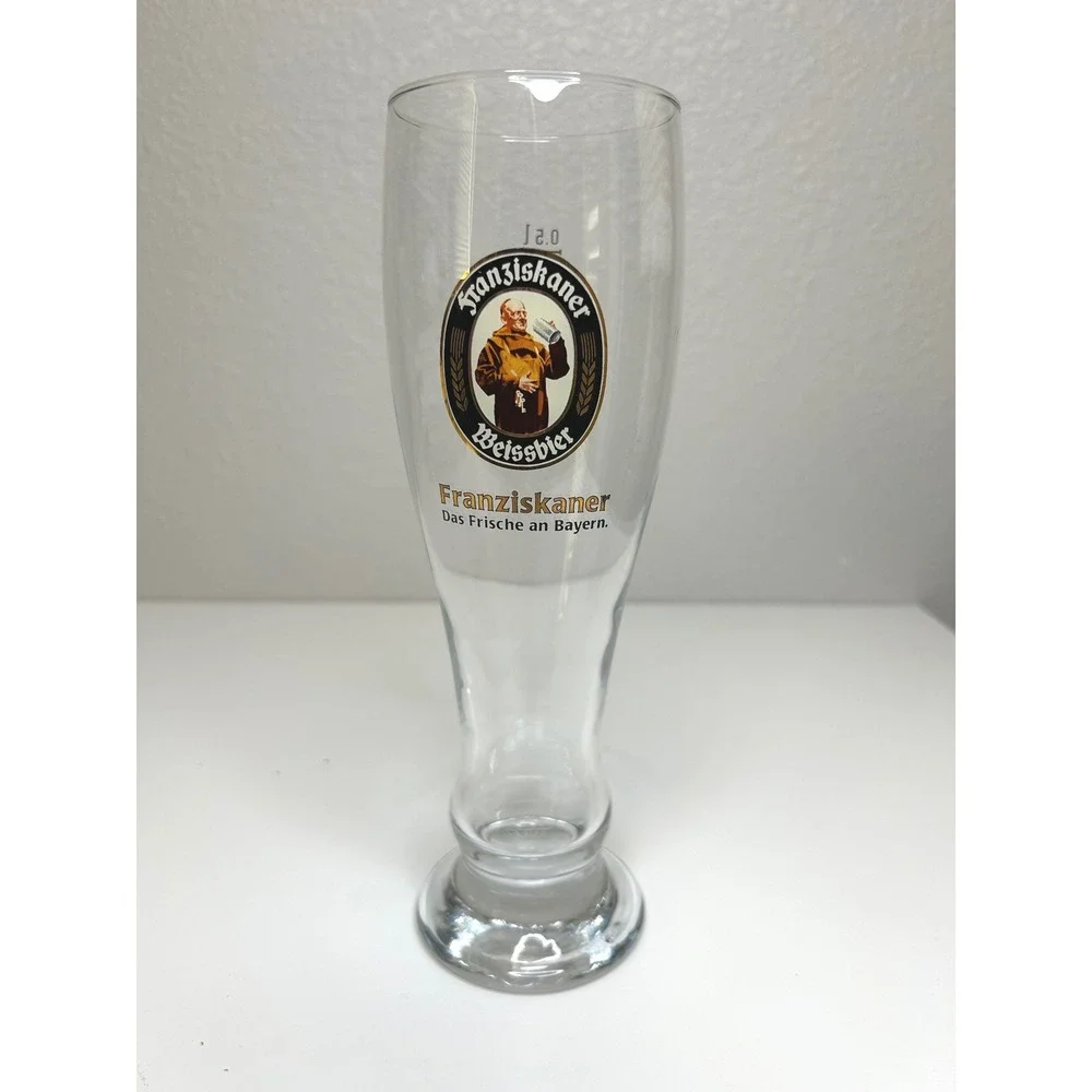 Franziskaner Weissbier Beer Glass 0.5L Rastal Germany